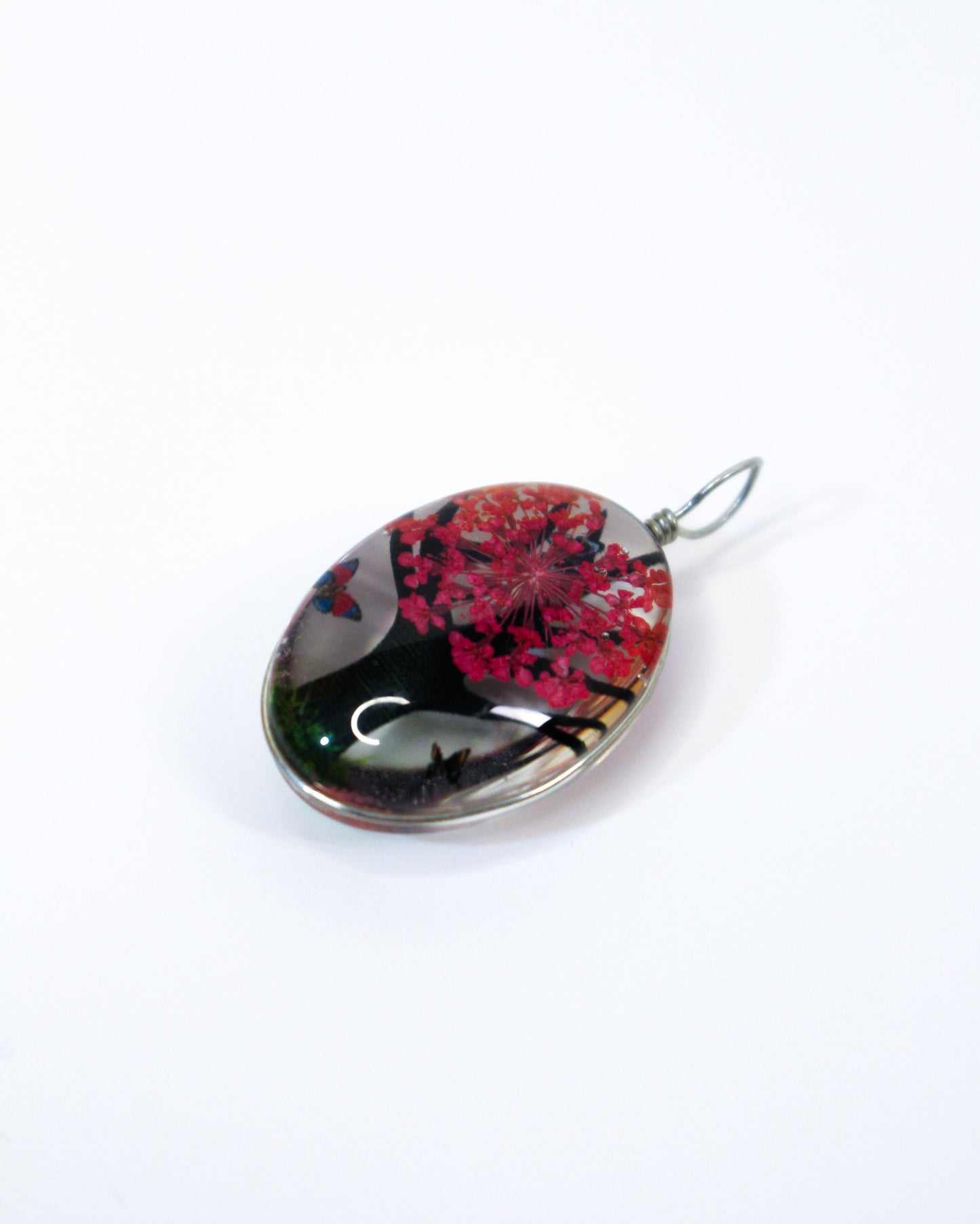 Tree Teardrop Pendant