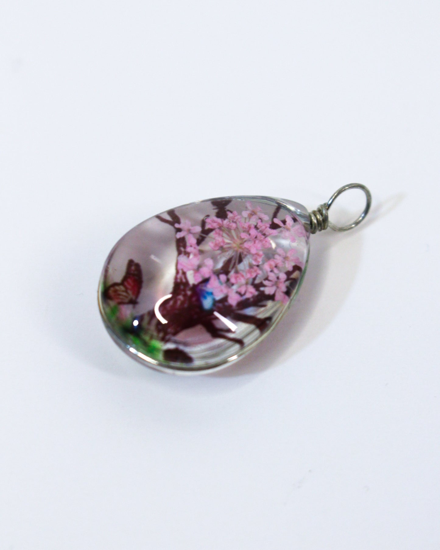 Tree Teardrop Pendant