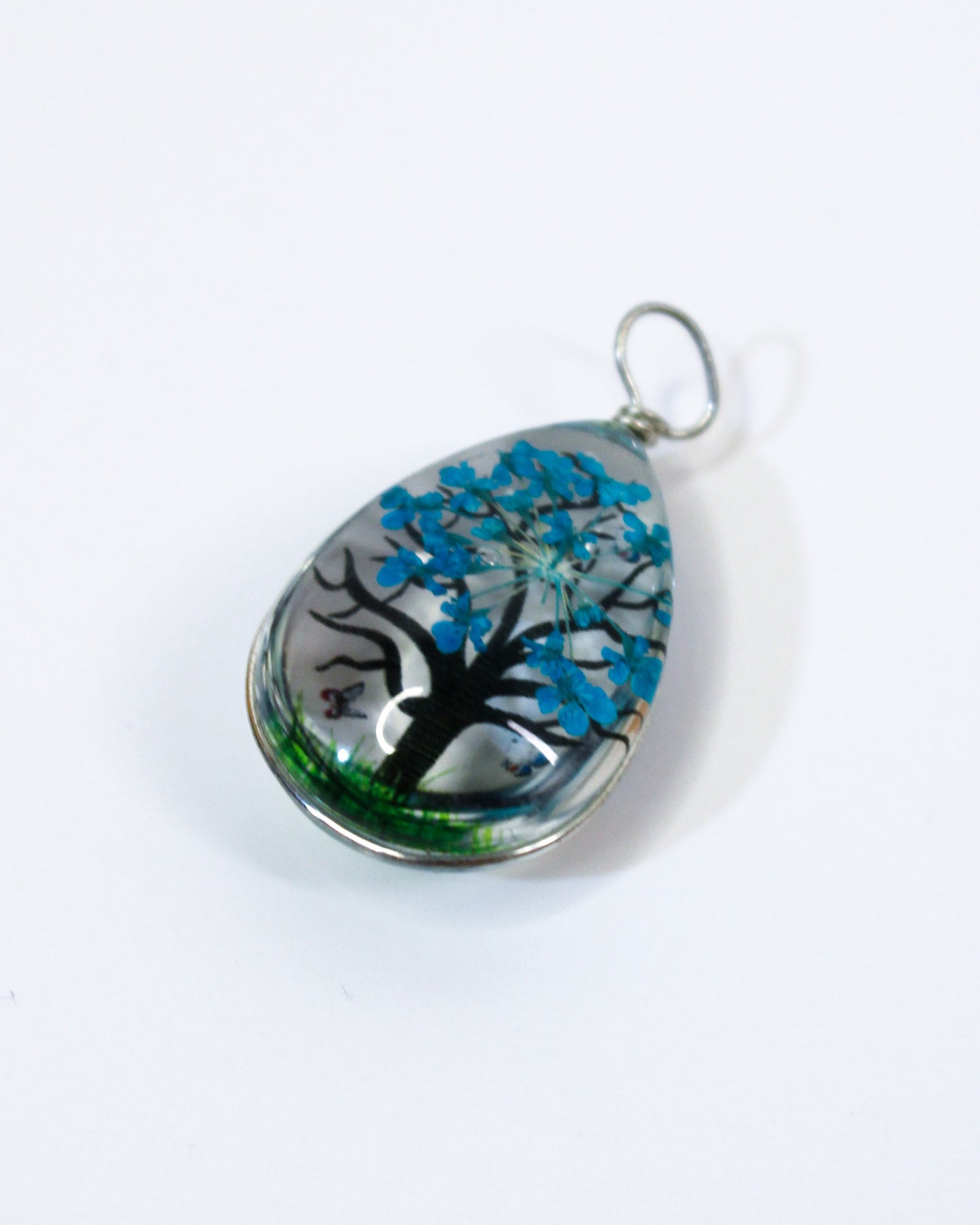 Tree Teardrop Pendant