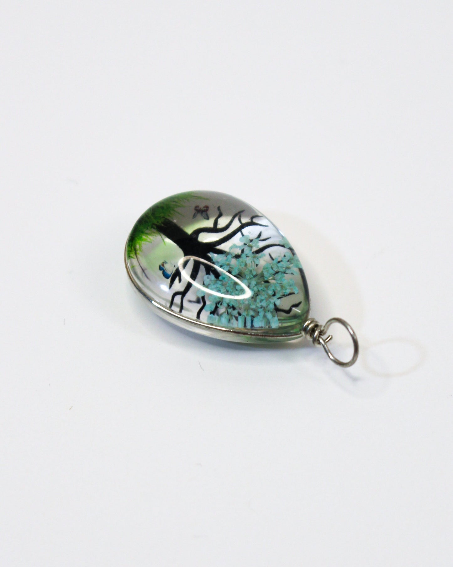 Tree Teardrop Pendant