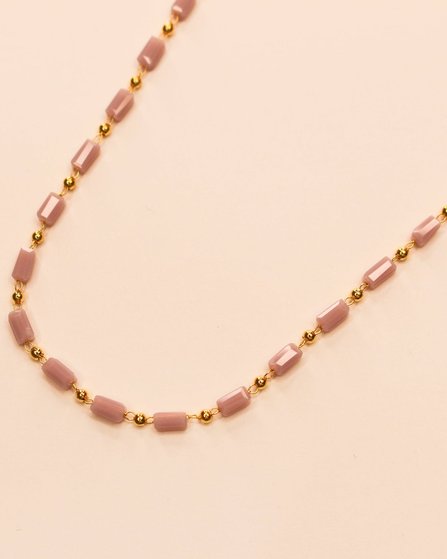 Rectangle Beads Necklace