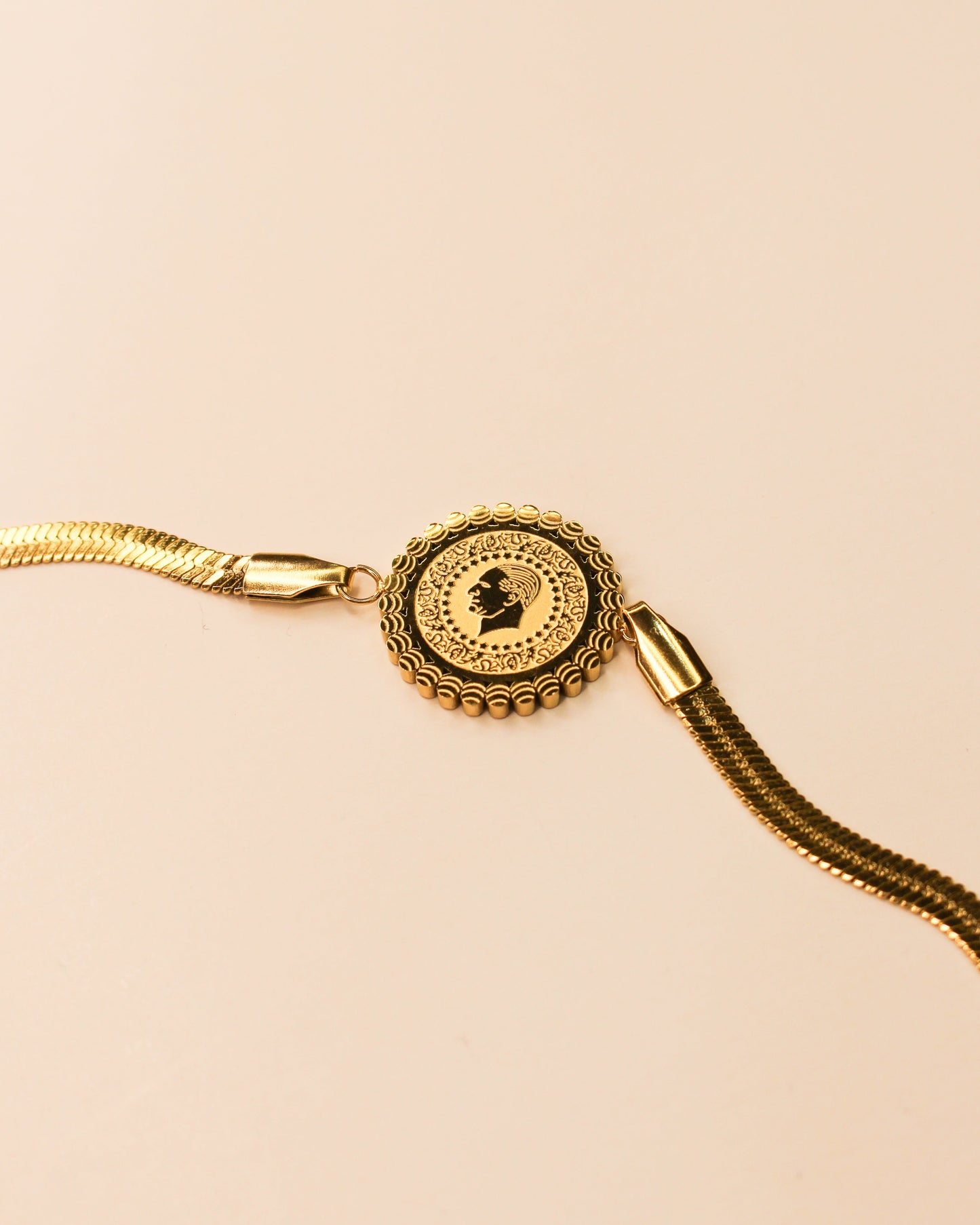 Lira Coin Bracelet