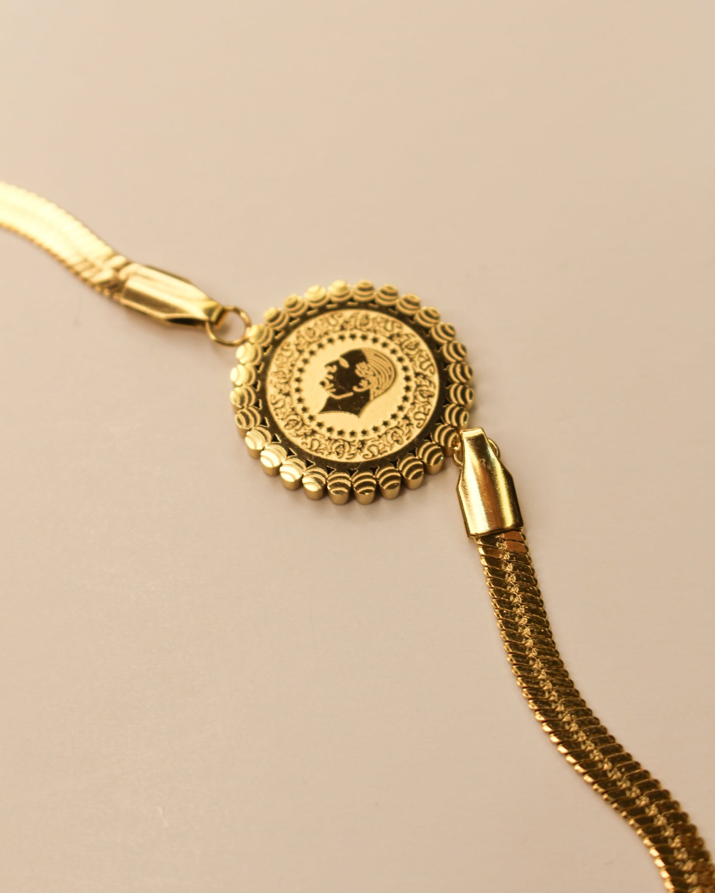 Lira Coin Bracelet