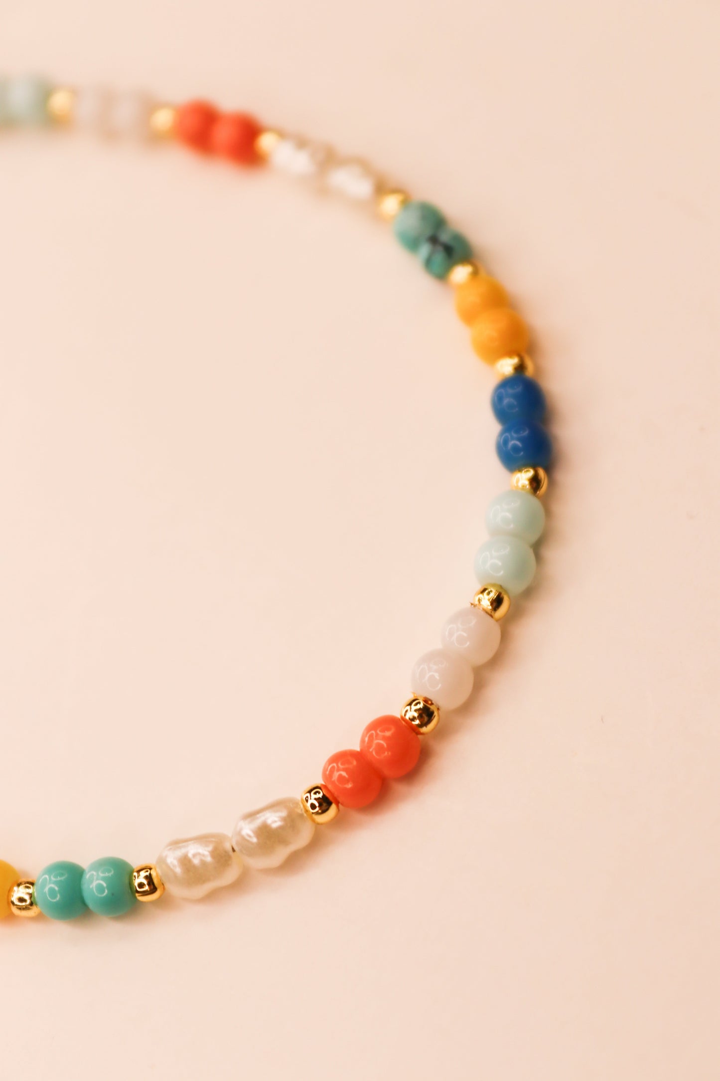 Pair Beads Necklace