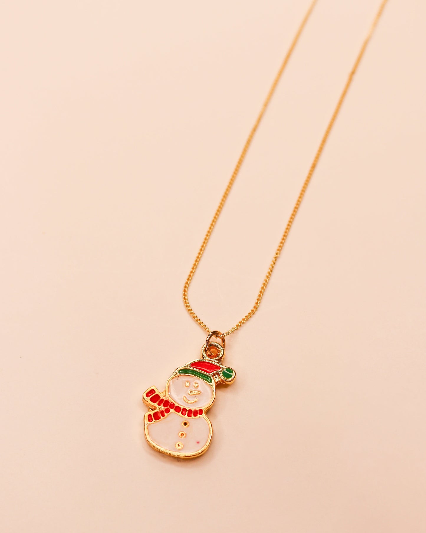 Snowman Necklace