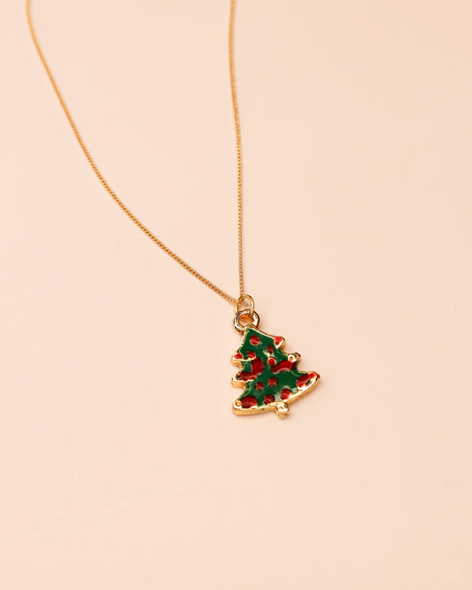 Christmas Tree Necklace