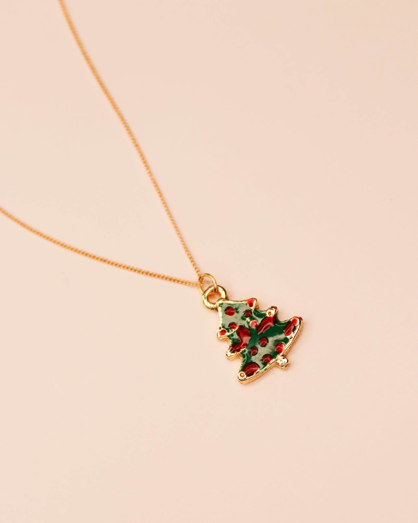 Christmas Tree Necklace