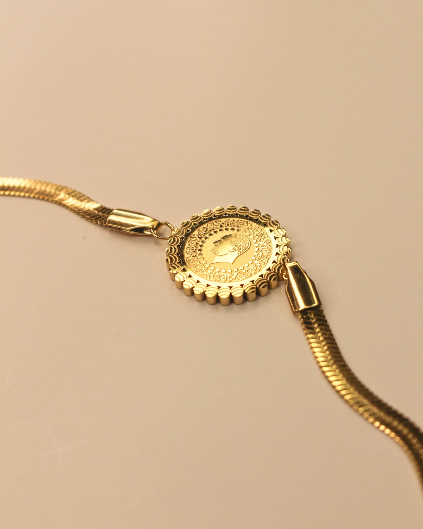 Lira Coin Bracelet