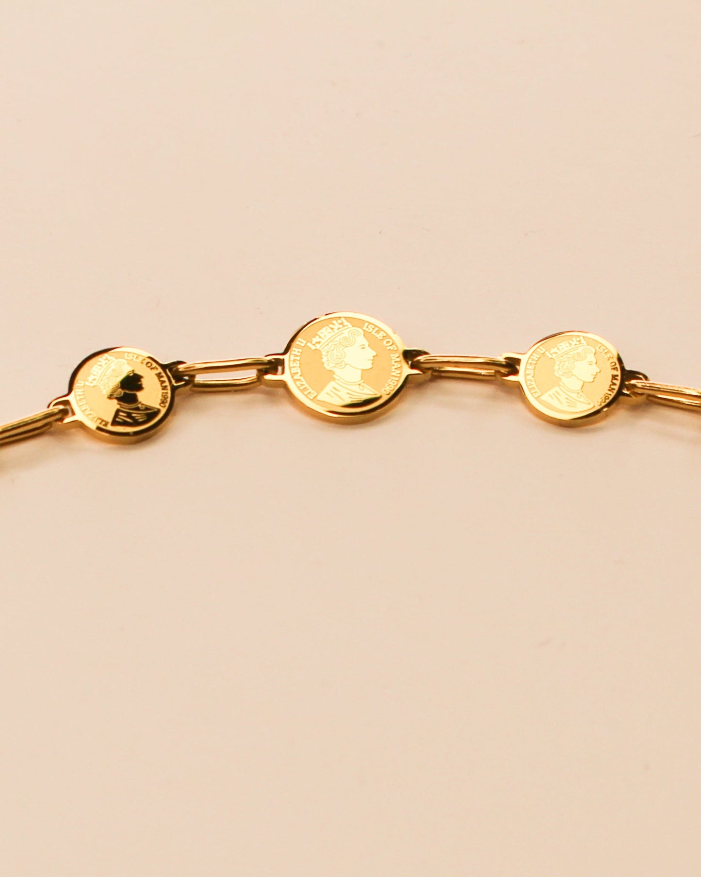 Elizabeth II Coin Bracelet