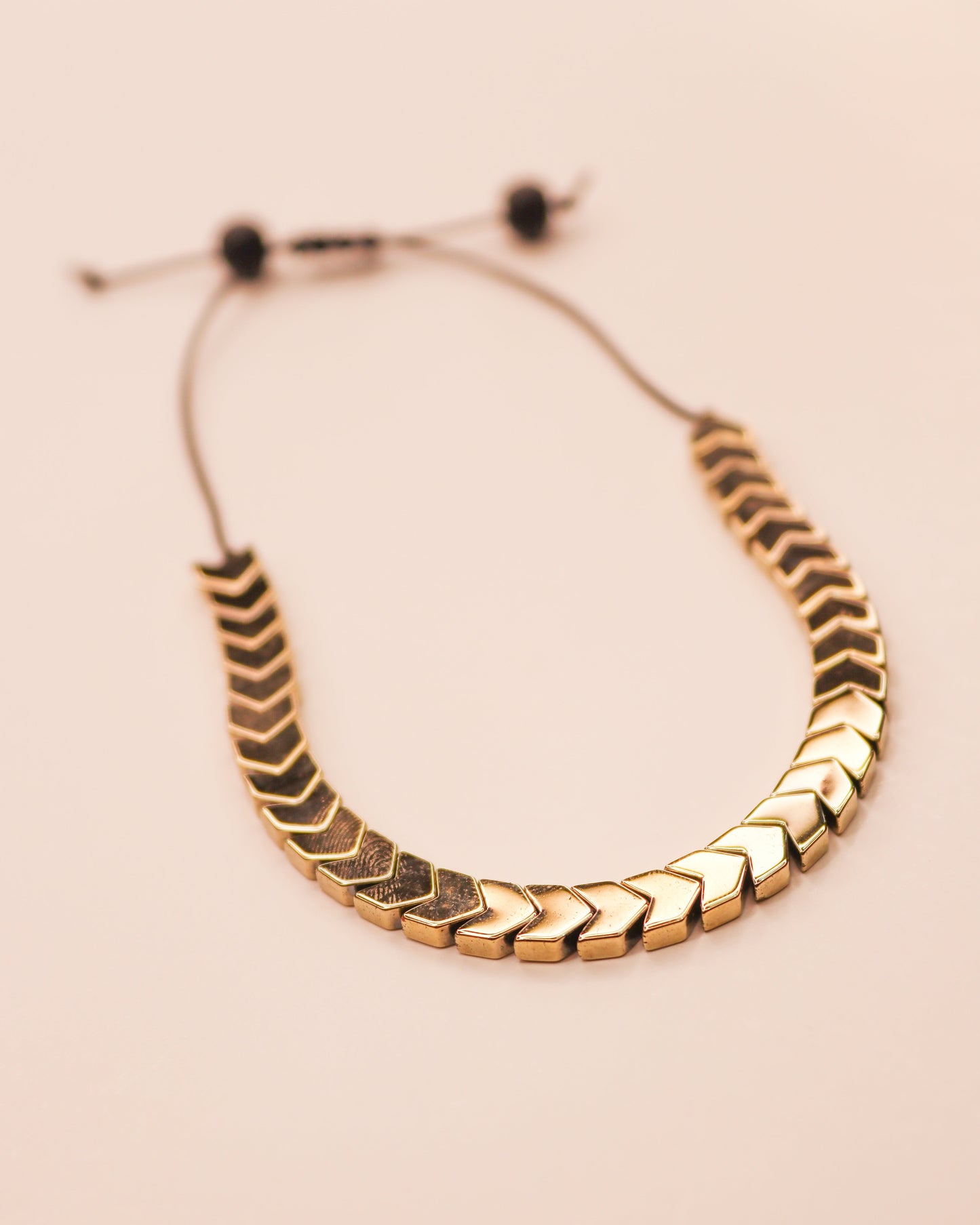 Slim Metal Arrow Bracelet